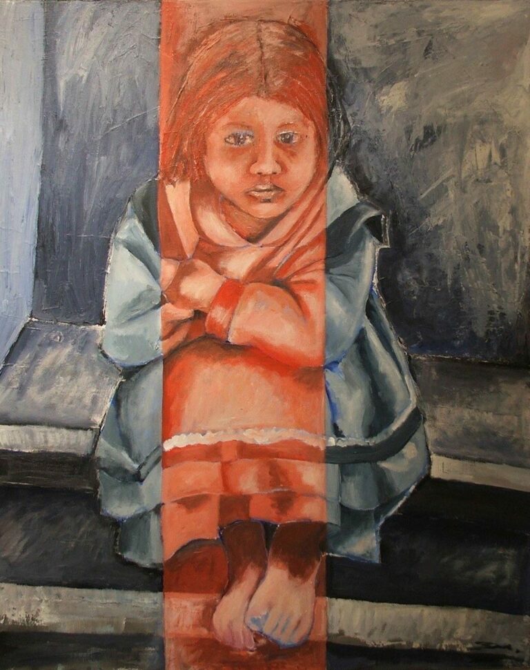 Acrílico sobre madera 150X 150 cm