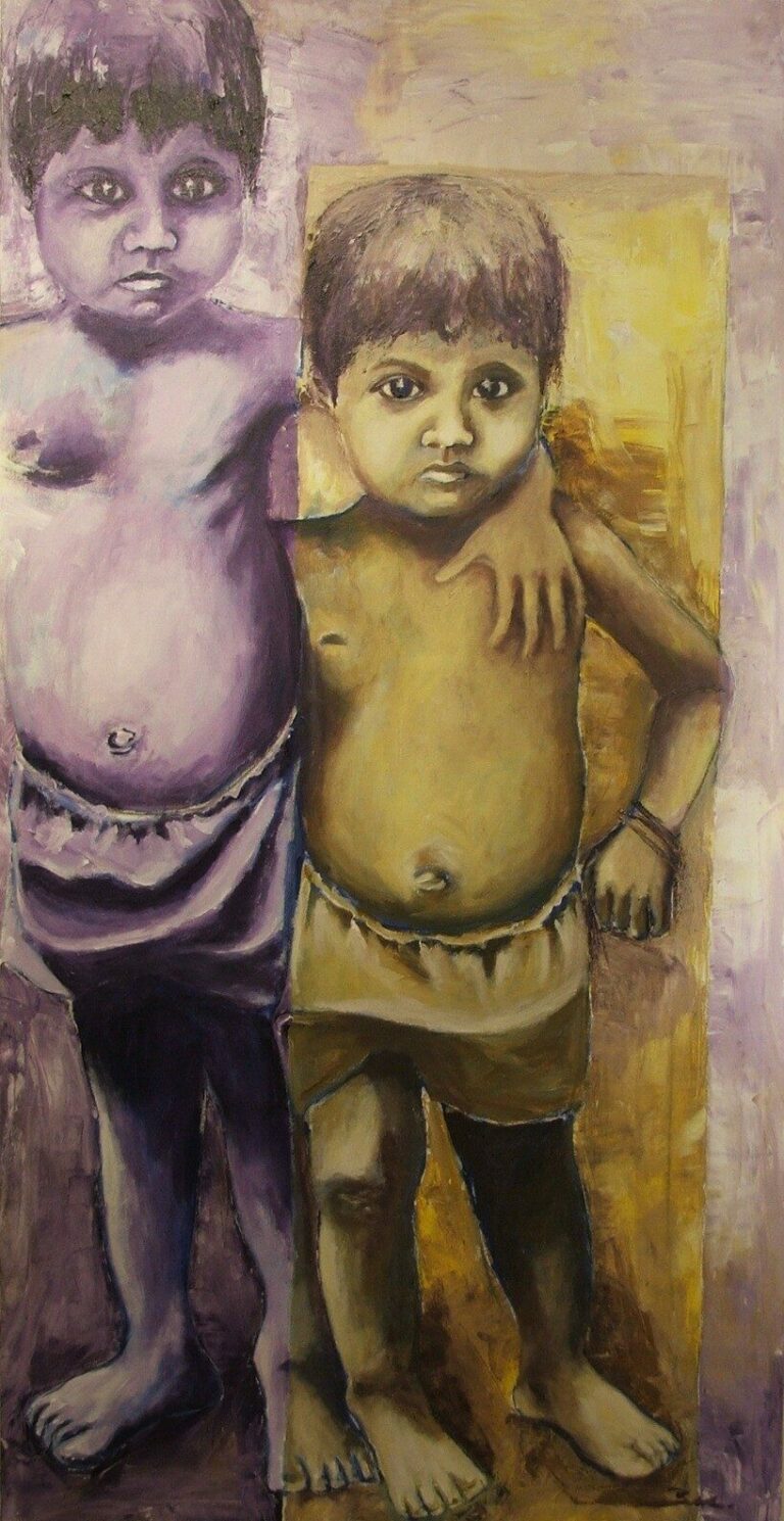 Acrílico sobre madera 150X50 cm (2)
