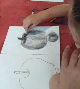 Carboncillo y Difumino