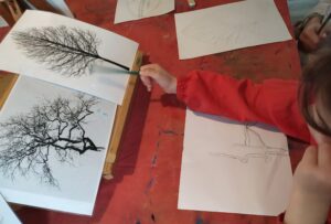 Dibujo con Grafito