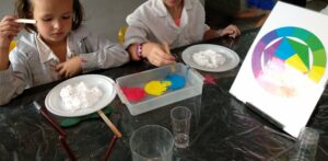 Teoría del color Espuma Afeitar