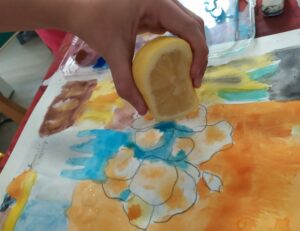 Efectos del Limón en Acuarela